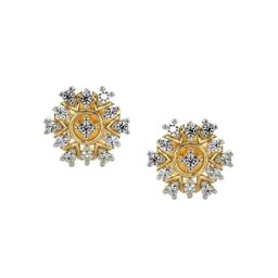 VALANOVA 14Kt Yellow Gold 0.17 Carat Lab Grown Diamond Earrings-image-77
