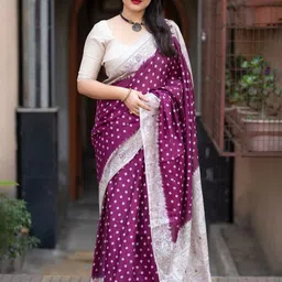 Pandadi Saree Women Bandhani Printed Mirror Work Sarees-picture-16