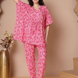 TAG 7 Women Printed Night suit-picture-41