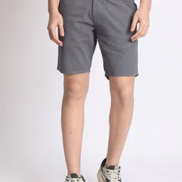 The Roadster Lifestyle Co Pure Cotton Slim-Fit Shorts-image-25