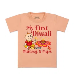 Arvesa Kids Printed Applique T-shirt-20