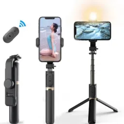 Clairbell WNK_594V_R1S Selfie stick tripod|| with wireless bluetooth remote Tripod-10