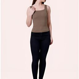 Kilvis Shoulder Straps Lightly Padded Camisole-image-87
