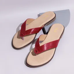Inc 5 Women Textured One Toe Flats-image-21