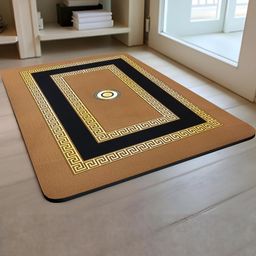 IVAZA Tan 1400 GSM Silicone Bath Rugs-image-82