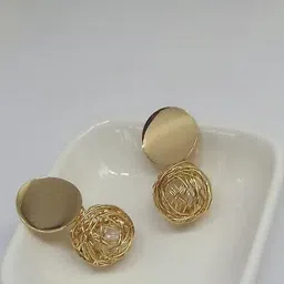 ONUYX Silver-Plated Alloy Earrings-44
