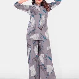 Be You Geometric Printed Top & Trousers Co-Ords-picture-25