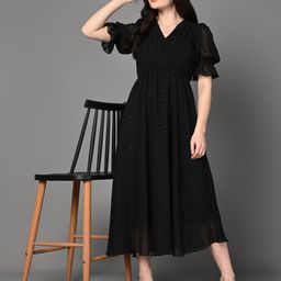 Justin Whyte Women's Bell Sleeve Formal Maxi Midi Dress-image-23