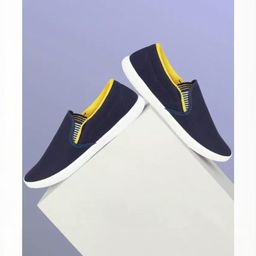 HOTSTYLE Men Yellow Canvas Sports Shoes-12