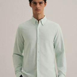 Banana Club Regular Fit Classic Vertical Striped Cotton Casual Shirt-picture-15