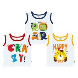 Toddylon Kids Floral 3 Printed Applique T-shirt-8