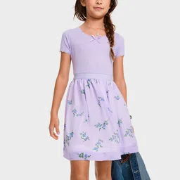 THE CHILDREN'S PLACE Floral Printed Fit & Flare Dress-picture-22