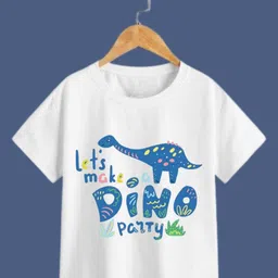 itsmycostume Kids Graphic Printed Round Neck Cotton T-shirt-picture-15