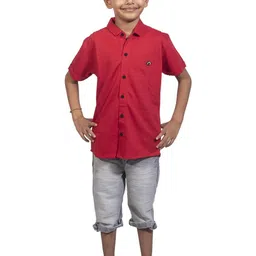 SQS Boys Comfort Slim Fit Casual Shirt-picture-27