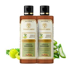 Vagads Set Of 2 Herbal Amla & Bhringraj Shampoo- 210 ml Each-10