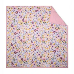 My Milestones Floral Printed Summer 6 Layered Single Bed Blanket-image-34