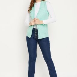 Zigo Women Cable Knit Woollen Cardigan-image-72