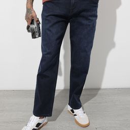 The Roadster Life Co. Men Straight Fit Light Fade Stretchable Jeans-picture-49
