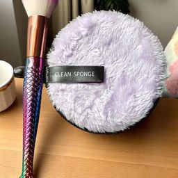 CHRONEX Set Of 2 2-In-1 Professional Makeup Brush With Makeup Remover Pad-23