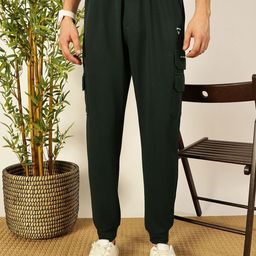 Thomas Scott Men Solid Relaxed Fit Joggers-image-22