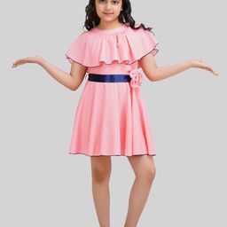 BEING NAUGHTY Crepe Fit & Flare Dress-picture-47