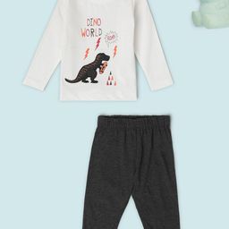 Babies R Us Boys Printed T-shirt with Trousers-53