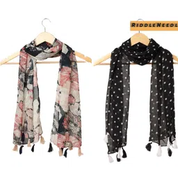 StoleVilla Girls Printed Stole-picture-14