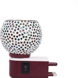 Essential Oil Camphor Diffuser Lamp with On Off Switch Between Burner&Lamp 1 Aroma Oil, Diffuser-10