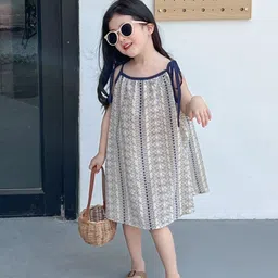 LULU & SKY Print A-Line Dress-image-69