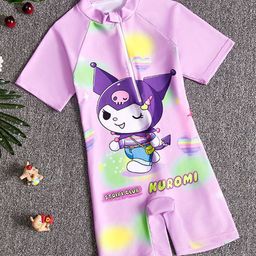 YK Girls Printed Round Neck Legsuit-image-64