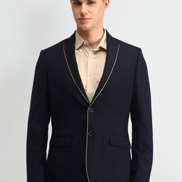 Arrow Slim-Fit Single Breasted Formal Blazer-image-48
