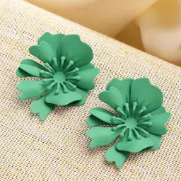 Bohey by KARATCART Contemporary Studs Earrings-30