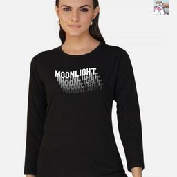 Metronaut Women Pack of 2 Bio Finish Graphic Printed Round Neck Cotton T-shirts-picture-4