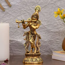 Aura Gold-Toned Religious Idol Showpiece-image-72