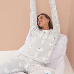 Sweet Dreams Women Printed T-Shirt With Trousers Night Suit-image-99