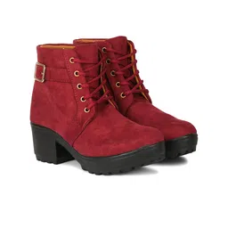 Commander Shoes Women Lace Up Chukka Boots-image-39