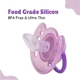 Adore Vento Snr The Orthodontic Vented Pacifier with Multipurpose Storage Case-Purple image 3