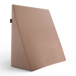 FRIDO Brown Memory Foam Filled Faux Velvet Sleep Pillow-48