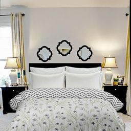 Anadhika Grey Floral Printed 180 TC Cotton Double Bed Dohar-image-91