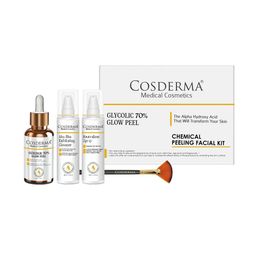 COSDERMA Glycolic 70% Glow Peel Chemical Peeling Facial Kit-45