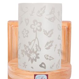 SOMIL White Glass Cylinder Printed Wall Lamps-image-89