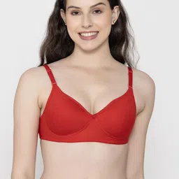 Sutjena Set Of 2 Solid Lightly Padded Lycra Bra-picture-57