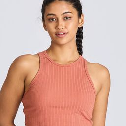 Domyos By Decathlon Solid Cropped Tank Top 520-picture-57