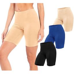 Diving Deep Women Plus Size Pack of 3 Cotton Boy Shorts Briefs-image-81