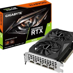 GIGABYTE 3050 WF OC GDDR6 6 GB NVIDIA Chipset 96 bit 2000 MHz Graphics Card-12