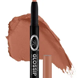 Fashion Colour Glossip Lightweight & Long Lasting Matte Lip Crayon - 3g - Mineral - 811-image-45