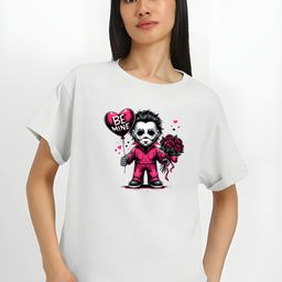KAIDO Women Pure Cotton T-shirt-image-86
