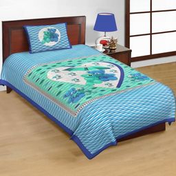 E Elma Unisex Grey Bedsheets-image-81