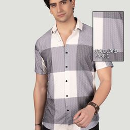 ALMATY Men Comfort Slim Fit Opaque Printed Casual Shirt-image-47
