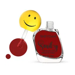 SHRYOAN Smily Ultra Glossy Long Lasting Nail Polish - 11 ml - Red Devil - 28-36